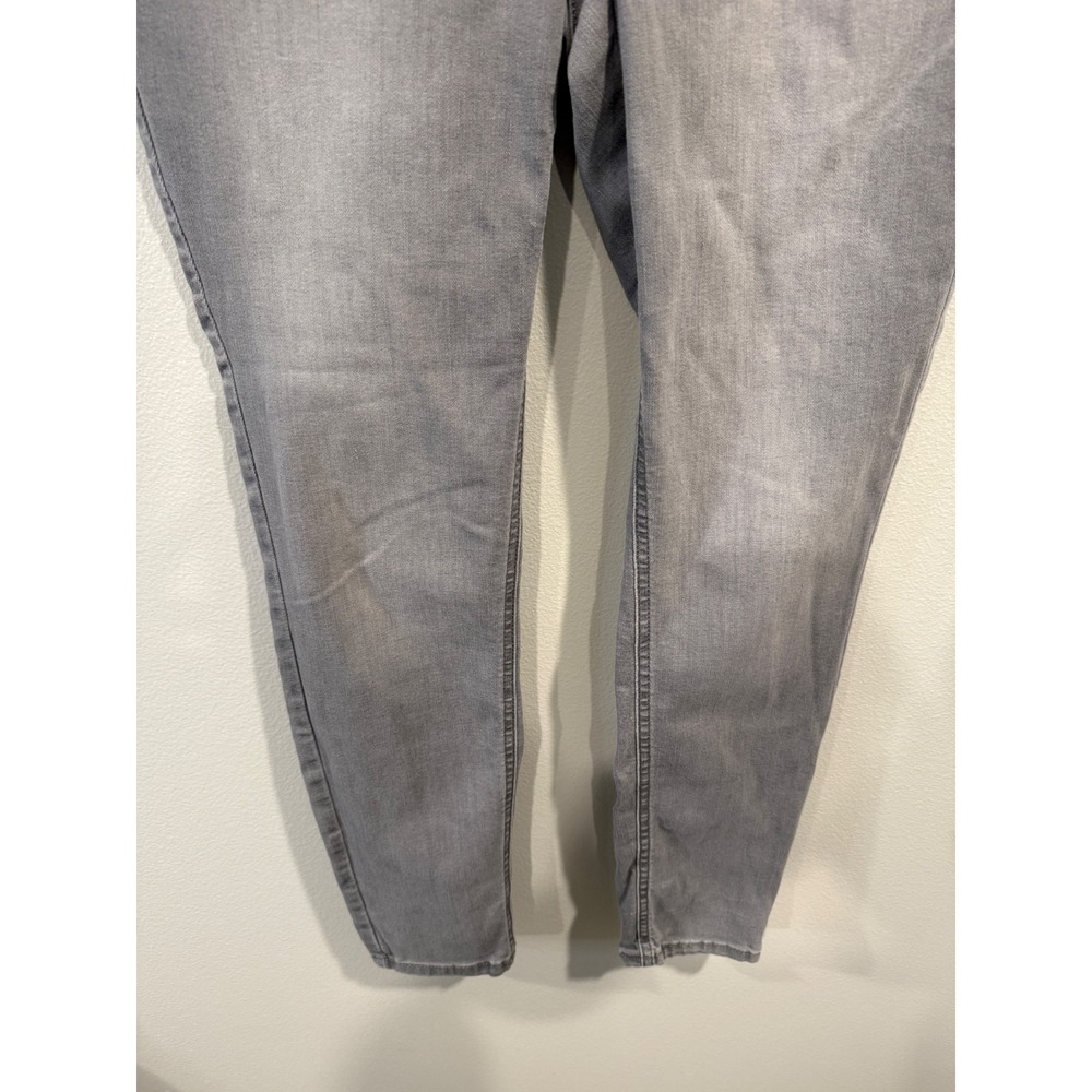 Simply Vera Vera Wang High‎ Rise Skinny Jeans Gray Wash Women's Size 12 - Picture 3 of 10